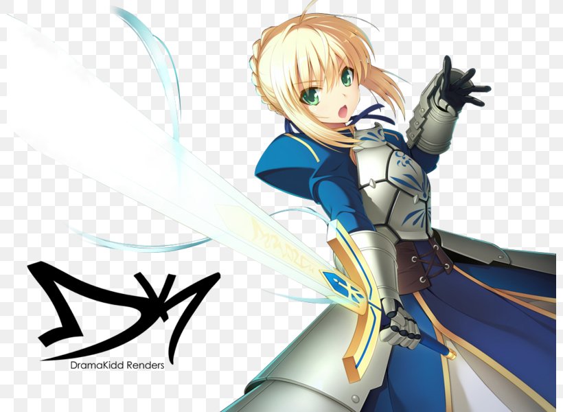 Fate/stay Night Saber Fate/Zero Excalibur Fate/Grand Order, PNG, 800x600px, Watercolor, Cartoon, Flower, Frame, Heart Download Free