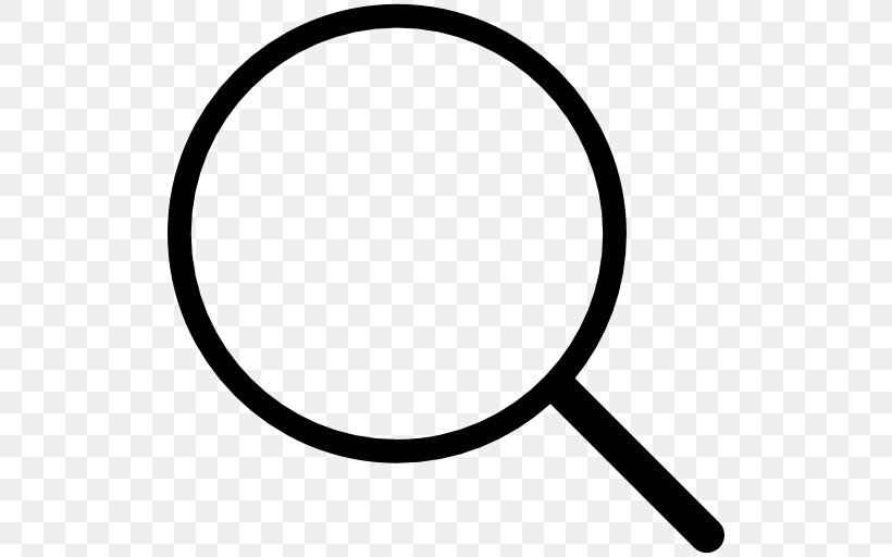 Magnifying Glass Laura Diamond, PNG, 512x512px, Magnifying Glass, Area, Black, Black And White, Detective Download Free