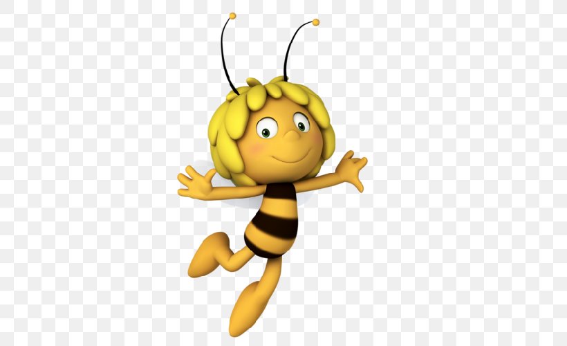 Maya The Bee Clip Art Honey Bee, PNG, 500x500px, Maya The Bee, Bee, Beehive, Bumblebee, Fictional Character Download Free