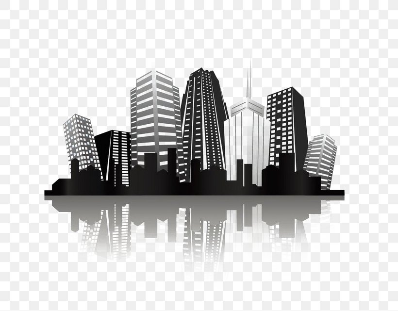 Silhouette Stock Illustration City, PNG, 800x641px, Silhouette, Architecture, Black And White, Brand, City Download Free