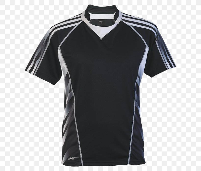 Sports Fan Jersey T-shirt Tennis Polo Sleeve, PNG, 700x700px, Sports Fan Jersey, Active Shirt, Black, Brand, Jersey Download Free