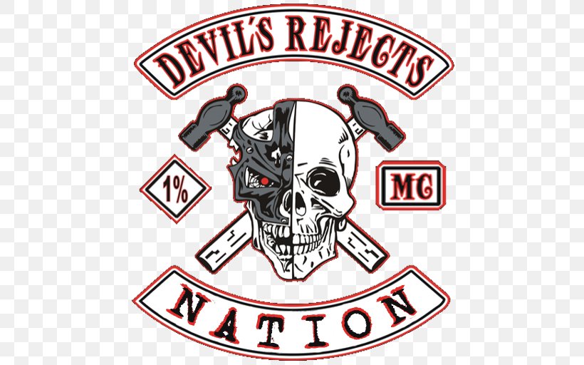Outlaws Motorcycle Club Logo Red Devils MC, PNG, 512x512px, Motorcycle Club, Area, Association, Brand, Devil Download Free