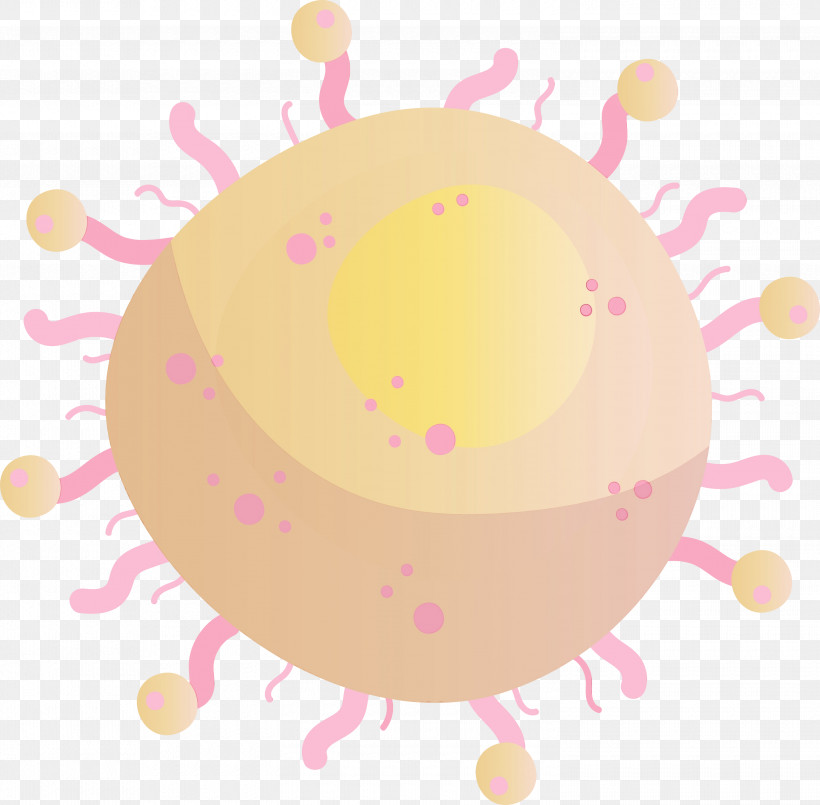 Pink Circle Pattern, PNG, 3000x2948px, Coronavirus, Circle, Corona, Covid, Paint Download Free
