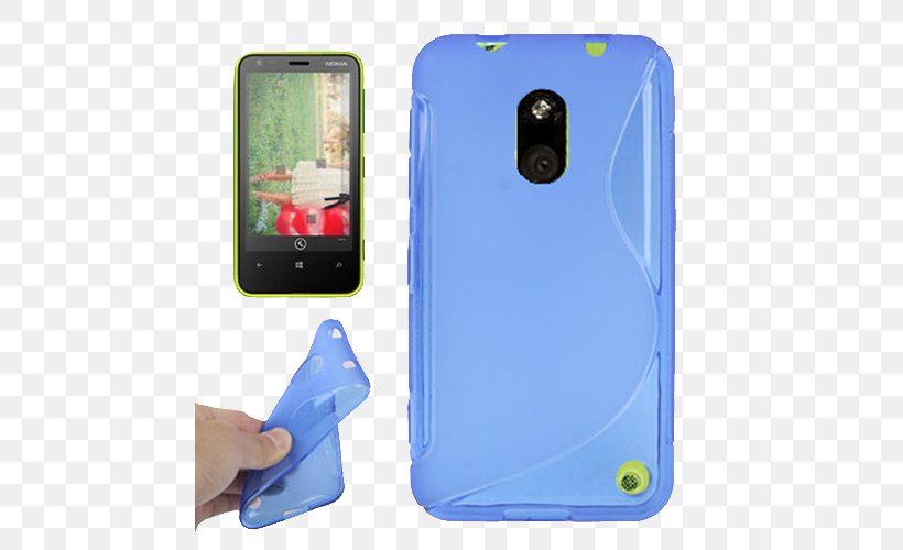 Nokia Lumia 620 Teenus Thermoplastic Polyurethane Silicone, PNG, 500x500px, Nokia, Blue, Case, Color, Electric Blue Download Free