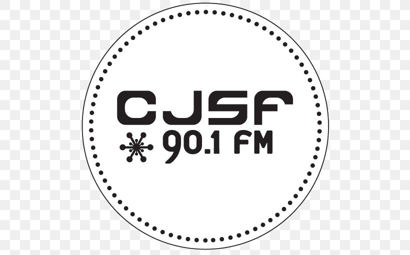 Vancouver Simon Fraser University, Burnaby Mountain Campus CJSF-FM Internet Radio FM Broadcasting, PNG, 510x510px, Vancouver, Area, Black, Black And White, Brand Download Free