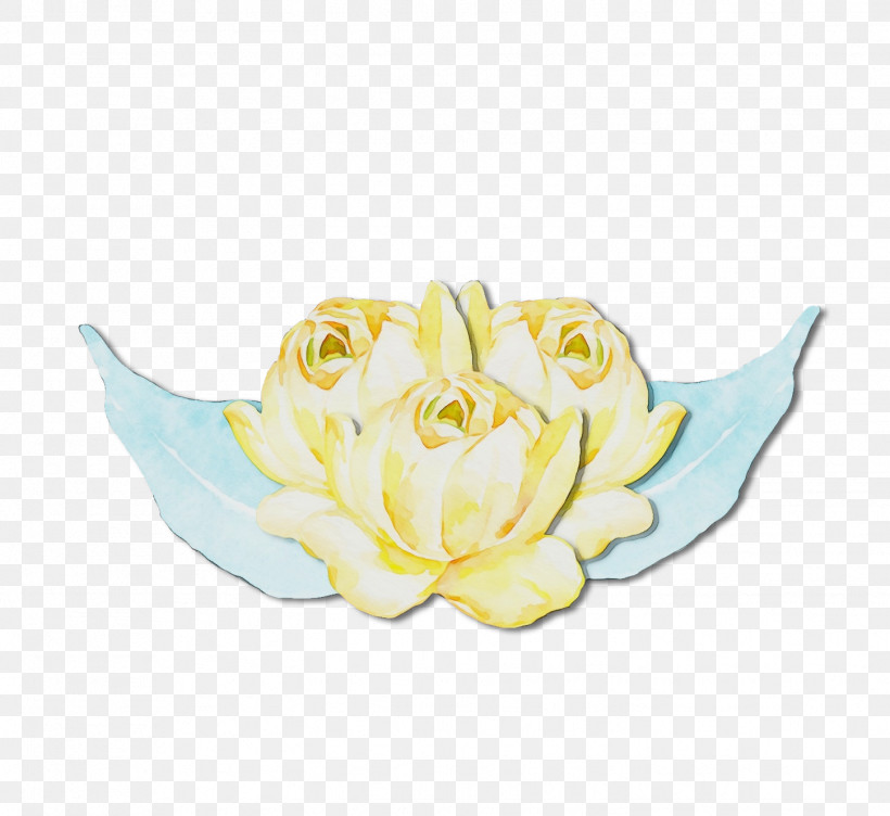 Cut Flowers Yellow Petal Flower, PNG, 1449x1329px, Watercolor, Cut Flowers, Flower, Paint, Petal Download Free