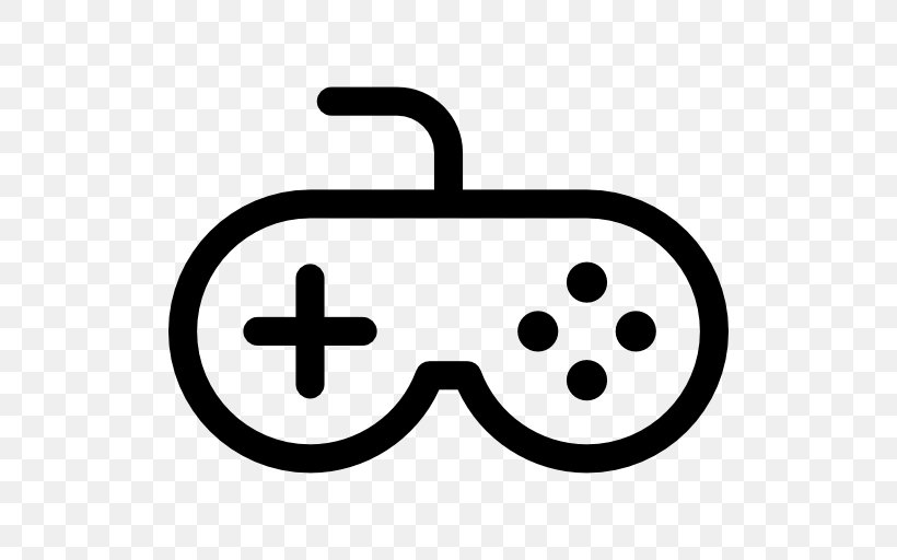 Joystick Game Controllers Video Game Gamepad, PNG, 512x512px, Joystick, Black And White, Drawing, Eyewear, Game Controllers Download Free
