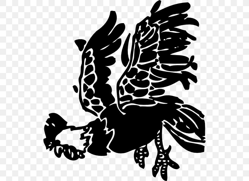 Polish Chicken Rooster Clip Art, PNG, 534x595px, Polish Chicken, Art, Bird, Black, Black And White Download Free