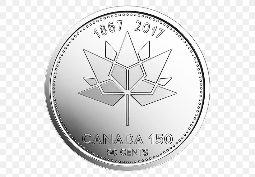 150th Anniversary Of Canada Canadian Centennial Coin 50-cent Piece, PNG, 570x570px, 50cent Piece, 150th Anniversary Of Canada, Brand, Canada, Canadian Centennial Download Free
