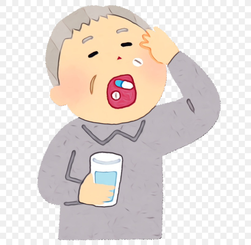 Cartoon Nose Drinking Drink Child, PNG, 726x800px, Watercolor, Cartoon, Child, Drink, Drinking Download Free
