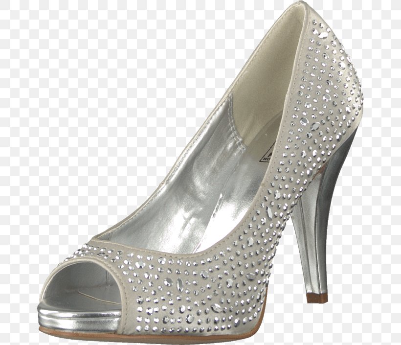 Heel Silver Shoe, PNG, 669x705px, Heel, Basic Pump, Bridal Shoe, Bride, Footwear Download Free