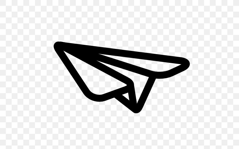 Paper Airplane, PNG, 512x512px, Paper, Black And White, Brand, Logo, Paper Plane Download Free