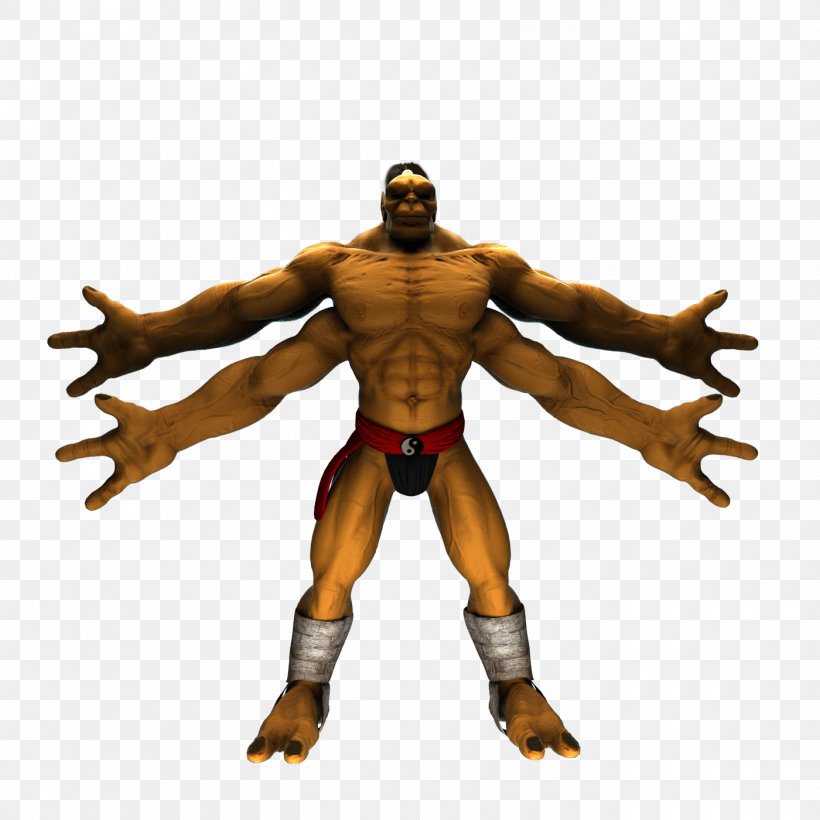 Goro Mortal Kombat X Mortal Kombat 4 Mortal Kombat II, PNG, 1400x1400px, Goro, Action Figure, Aggression, Animation, Character Download Free