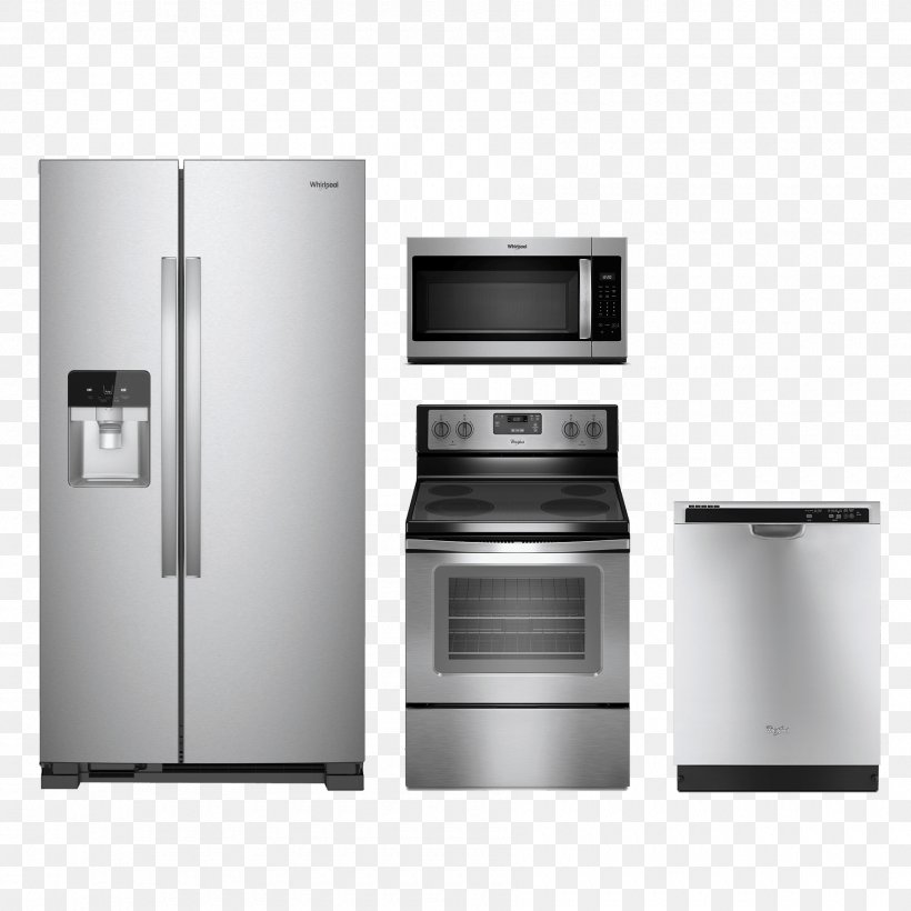 Home Appliance Refrigerator Electric Stove Cooking Ranges Whirlpool Corporation, PNG, 1800x1800px, Home Appliance, Cooking Ranges, Cubic Foot, Dishwasher, Electric Stove Download Free