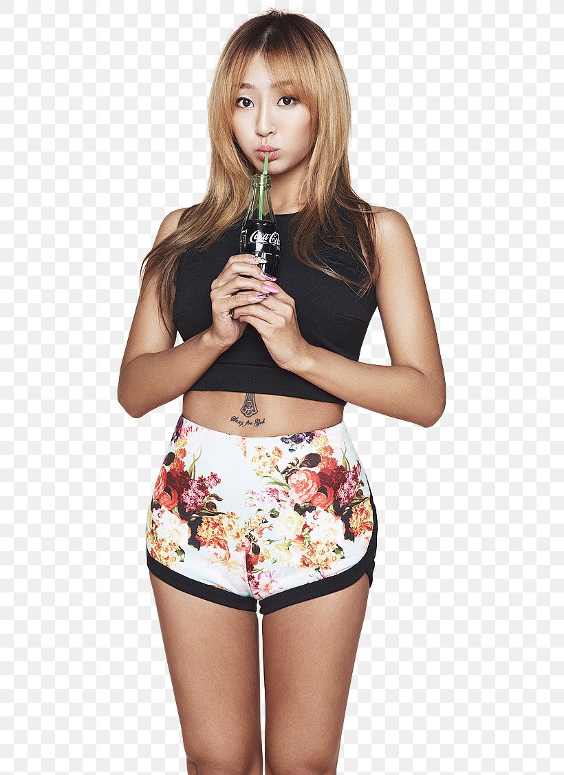 Hyolyn Sistar Touch My Body K-pop Musician, PNG, 479x1125px, Watercolor, Cartoon, Flower, Frame, Heart Download Free