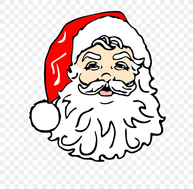 Santa Claus Christmas Father Clip Art, PNG, 588x800px, Santa Claus, Art, Artwork, Beard, Black And White Download Free