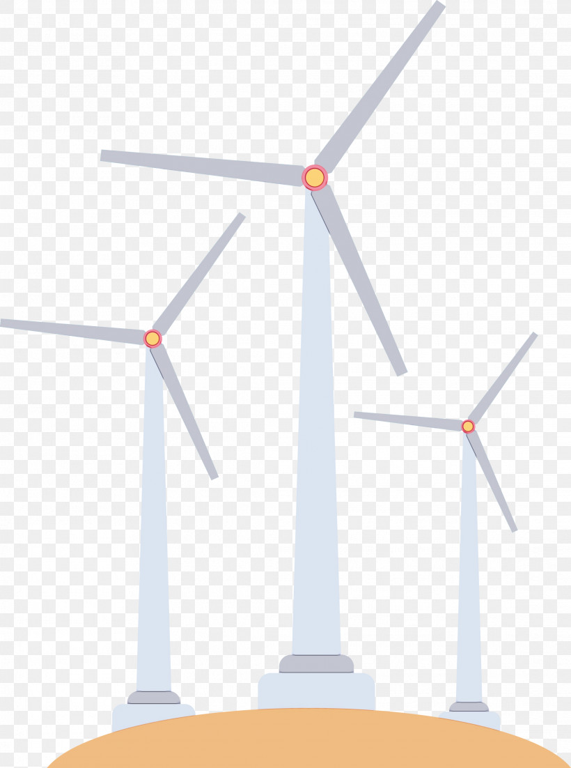 Wind Turbine Windmill Wind Wind Farm Machine, PNG, 2231x3000px, Watercolor, Machine, Paint, Table, Wet Ink Download Free