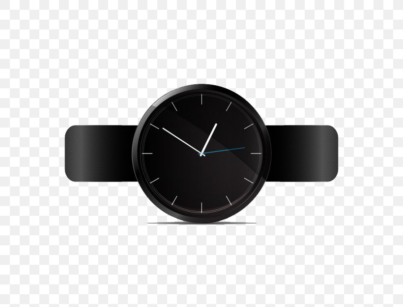 Watch Black Strap Quartz Clock, PNG, 626x626px, Watch, Analog Watch, Black, Brand, Casio Download Free