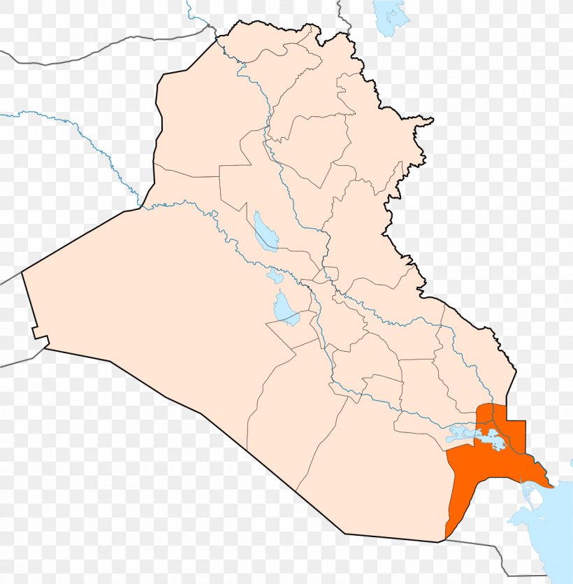 Basra Dhi Qar Governorate Map Governorates Of Iraq Muhafazah, PNG, 1200x1222px, Basra, Arabic Wikipedia, Area, Basra Governorate, Basrah District Download Free