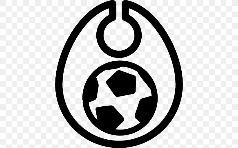 Bib Infant Drawing Football, PNG, 512x512px, Bib, Area, Ball, Black And White, Clothing Download Free