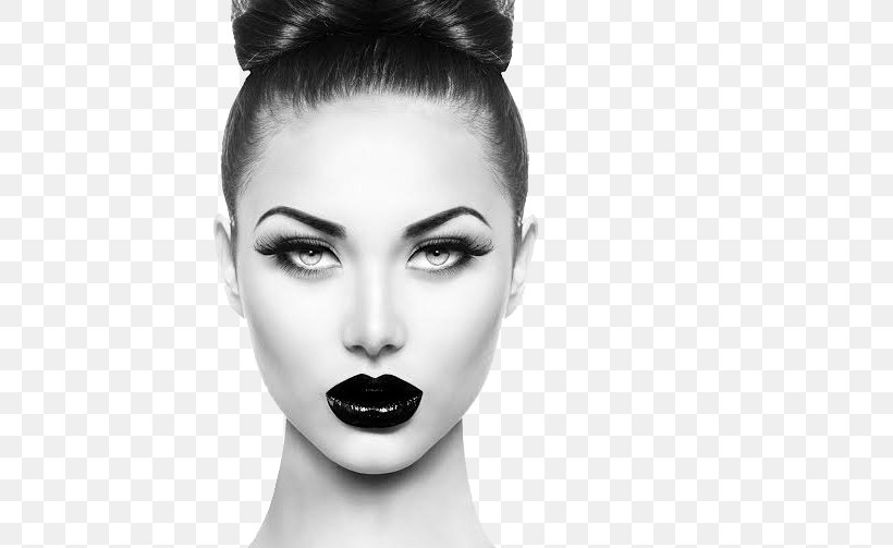 Lipstick Cosmetics Eye Shadow Color, PNG, 540x503px, Lipstick, Beauty, Black And White, Black Hair, Cheek Download Free