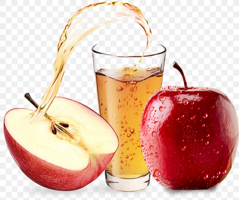 Watercolor Liquid, PNG, 1592x1337px, Watercolor, Apple, Apple Cider Vinegar,  Apple Juice, Diet Download Free