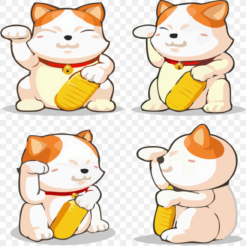 Cat Maneki-neko Luck Clip Art, PNG, 1004x1004px, Cat, Artwork, Carnivoran, Cat Like Mammal, Dog Like Mammal Download Free