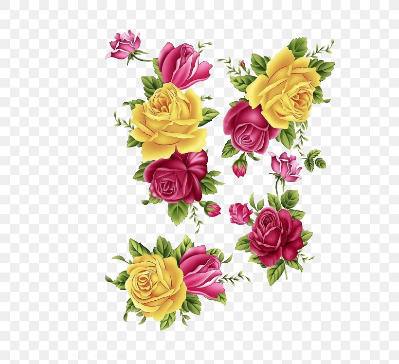 Flower Bouquet Rose Floral Design, PNG, 573x748px, Flower, Art, Artificial Flower, Cut Flowers, Decoupage Download Free