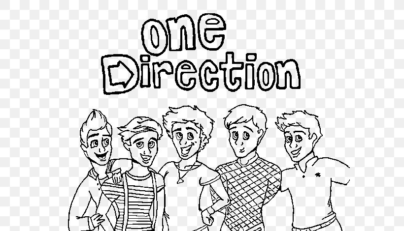 Colouring Pages One Direction Coloring Book Drawing Image, PNG, 600x470px, Watercolor, Cartoon, Flower, Frame, Heart Download Free