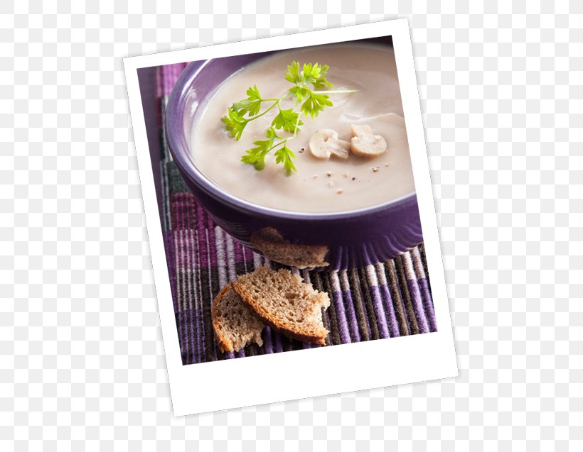 Cream Of Mushroom Soup Recipe Dish Lettuce, PNG, 555x637px, Cream Of Mushroom Soup, Chervil, Color, Dish, Food Download Free