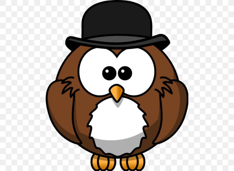Owl Clip Art Vector Graphics Cartoon Image, PNG, 500x600px, Owl, Animated Cartoon, Artwork, Beak, Bird Download Free