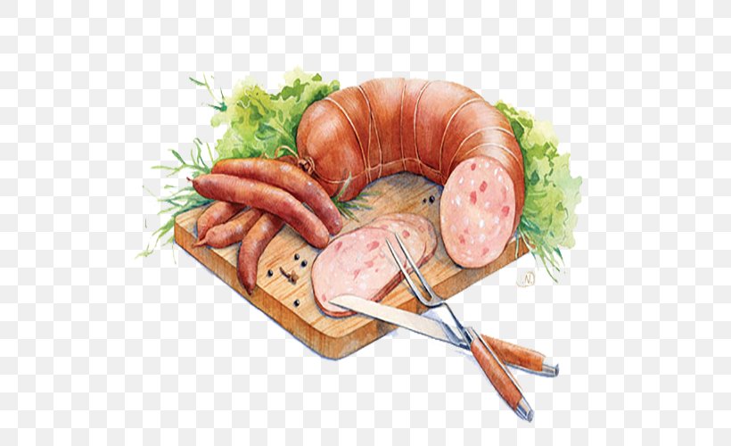 Thuringian Sausage Bratwurst Ham German Cuisine, PNG, 640x500px, Sausage, Andouille, Animal Source Foods, Bockwurst, Bologna Sausage Download Free