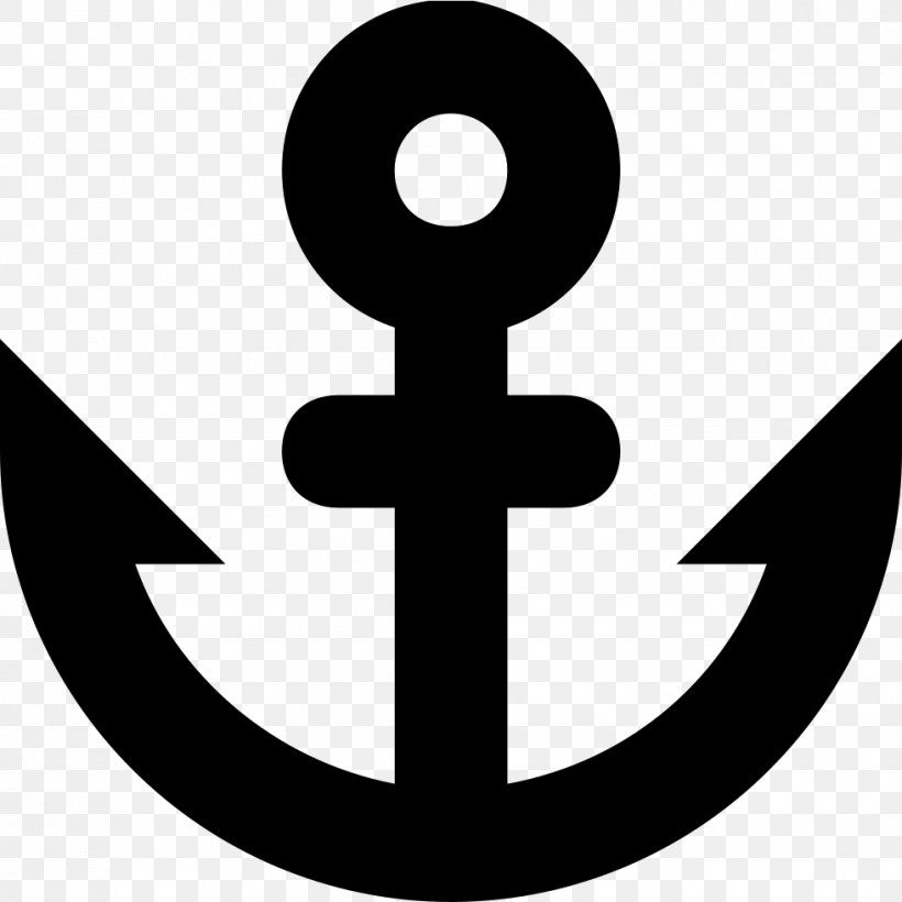 Anchor Device Clip Art, PNG, 980x981px, Anchor, Area, Black And White, Image File Formats, Sailing Ship Download Free