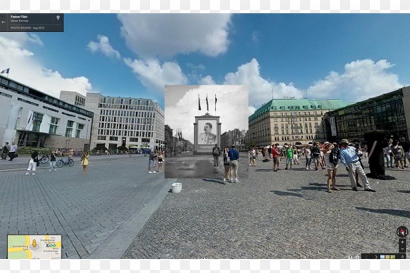 Brandenburg Gate Unter Den Linden Second World War Russia Google Street View, PNG, 1024x682px, Brandenburg Gate, Area, Berlin, Building, City Download Free