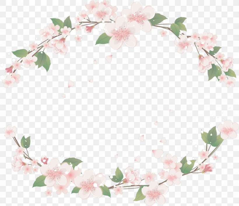 Clip Art Borders And Frames Floral Design Flower, PNG, 1249x1080px, Borders And Frames, Blossom, Branch, Cherry Blossom, Drawing Download Free