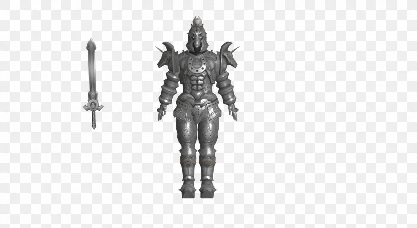 Knight Character Figurine Fiction White, PNG, 1536x841px, Knight, Action Figure, Armour, Black And White, Character Download Free
