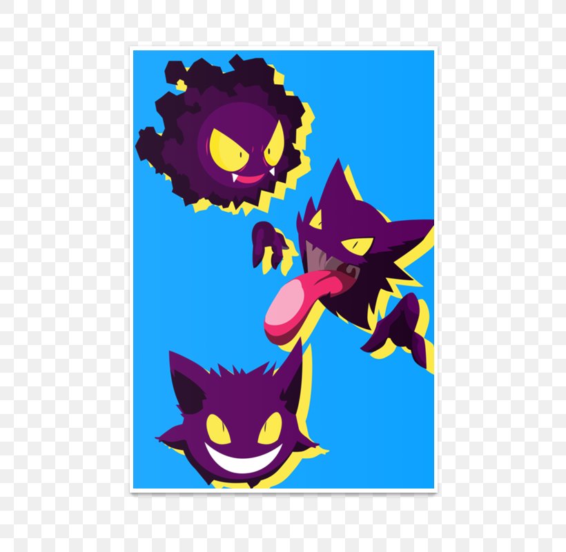 Pokémon X And Y Gengar Gastly Haunter Pokémon GO, PNG, 800x800px, Gengar, Area, Art, Cartoon, Fictional Character Download Free