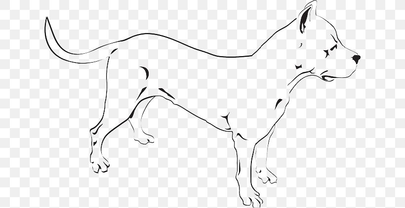 Dog Breed American Pit Bull Terrier Puppy, PNG, 640x422px, Dog Breed, American Pit Bull Terrier, American Staffordshire Terrier, Artwork, Black And White Download Free