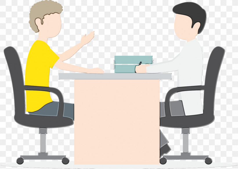 Office Chair Job Chair Furniture Sitting, PNG, 1710x1215px, Watercolor, Business, Call Centre, Cartoon, Chair Download Free