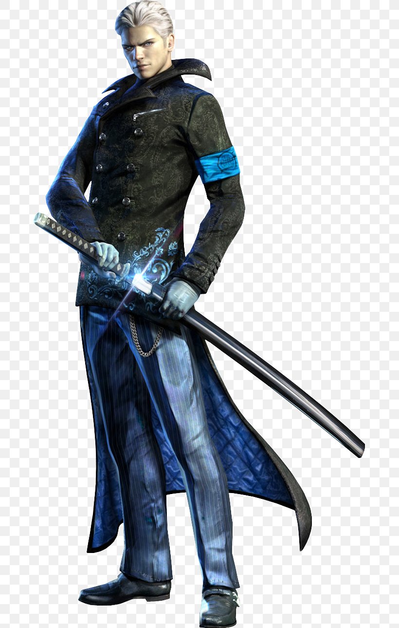 DmC: Devil May Cry Devil May Cry 3: Dante's Awakening Devil May Cry 4 PlayStation 4, PNG, 681x1289px, Dmc Devil May Cry, Action Figure, Capcom, Character, Cold Weapon Download Free