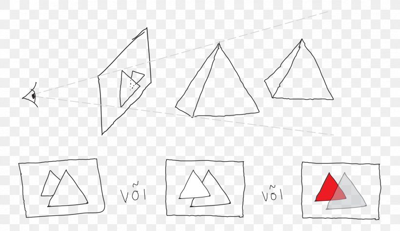 Paper Triangle Product Design Point, PNG, 2374x1375px, Paper, Area, Black And White, Brand, Diagram Download Free