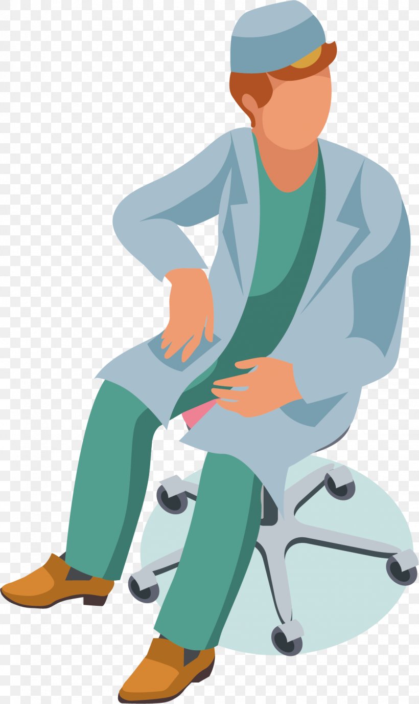 Physician Cartoon Surgeon, PNG, 1132x1900px, Physician, Arm, Attending Physician, Cartoon, Chair Download Free