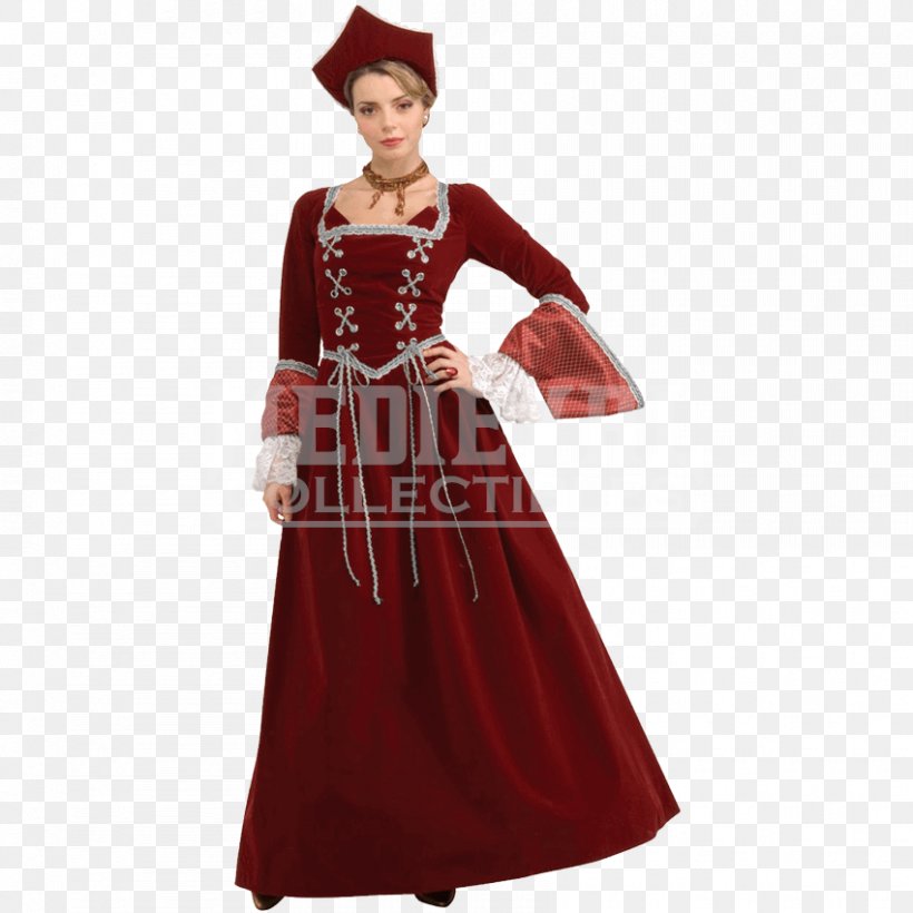 Renaissance Costume Dress Clothing Gown, PNG, 850x850px, Renaissance, Bodice, Clothing, Costume, Costume Design Download Free