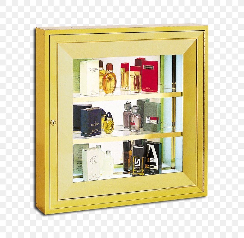 Shelf Display Case, PNG, 608x800px, Shelf, Display Case, Furniture, Shelving, Yellow Download Free