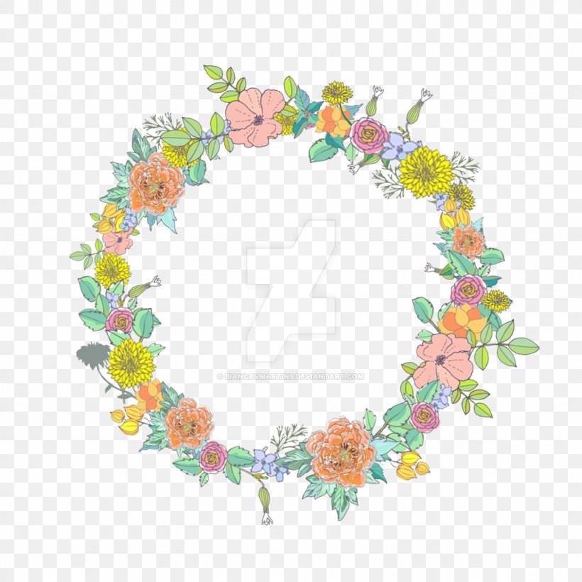 Floral Design Wreath Flower, PNG, 1024x1024px, Floral Design, Deviantart, Flora, Flower, Flower Arranging Download Free