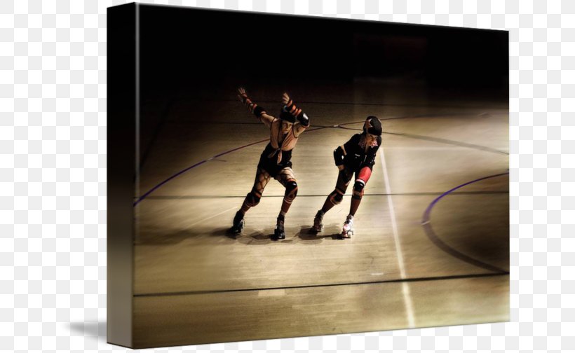 Gallery Wrap Recreation Canvas Roller Derby Roller Skating, PNG, 650x504px, Gallery Wrap, Art, Canvas, Printing, Printmaking Download Free