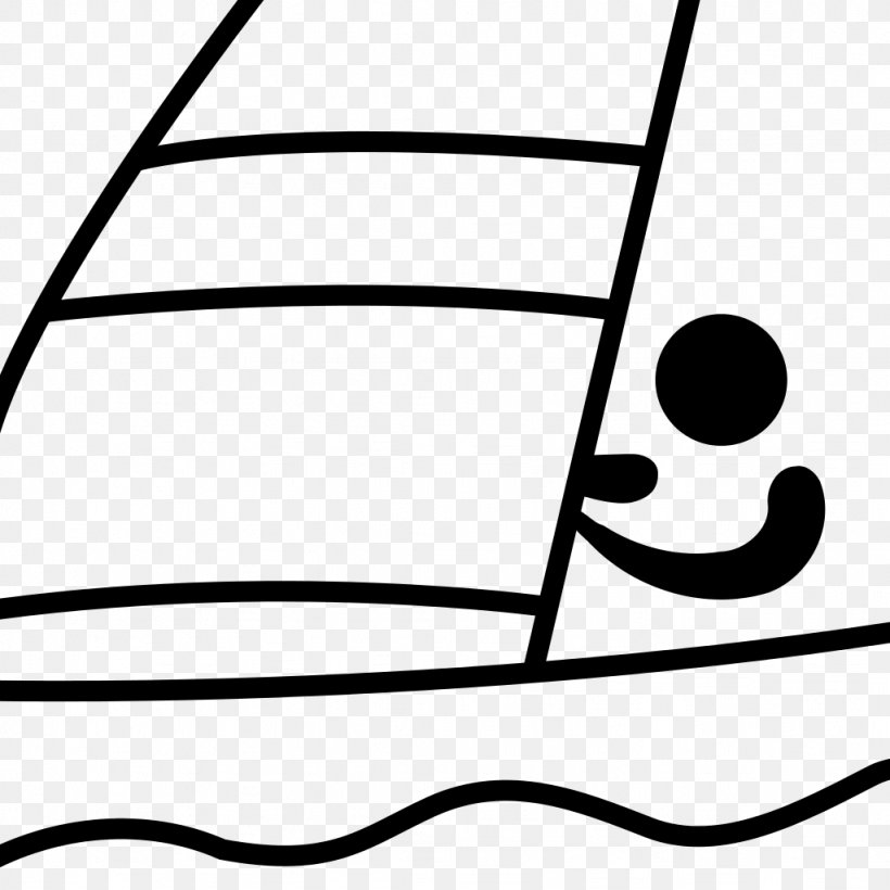 Sailing Pictogram Yacht Club Clip Art, PNG, 1024x1024px, Sailing, Area, Artwork, Black, Black And White Download Free