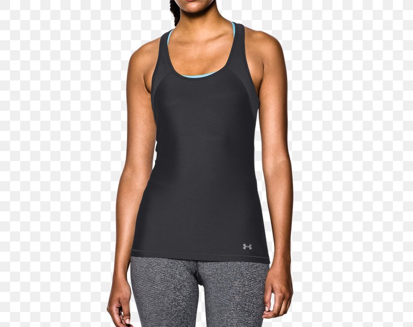 T-shirt Hoodie Under Armour Top Clothing, PNG, 615x650px, Tshirt, Active Tank, Active Undergarment, Adidas, Black Download Free