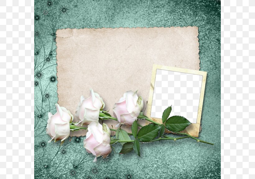 Garden Roses Beach Rose Picture Frame, PNG, 600x575px, Garden Roses, Artificial Flower, Beach Rose, Cut Flowers, Digital Photo Frame Download Free