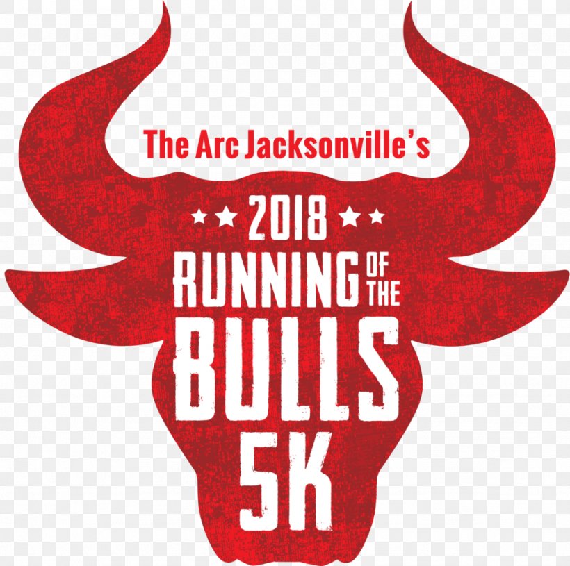 Logo Running Of The Bulls The Arc Jacksonville Brand, PNG, 1024x1018px, 2018, Logo, Area, Brand, Bull Download Free